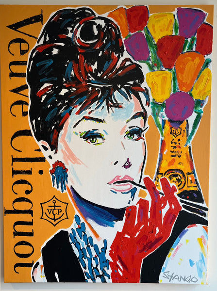 Audrey Hepburn by John Stango SOLD