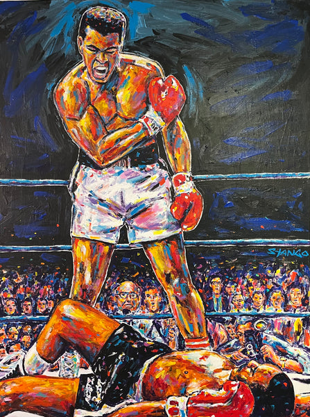 Muhammad Ali vs Liston by John Stango