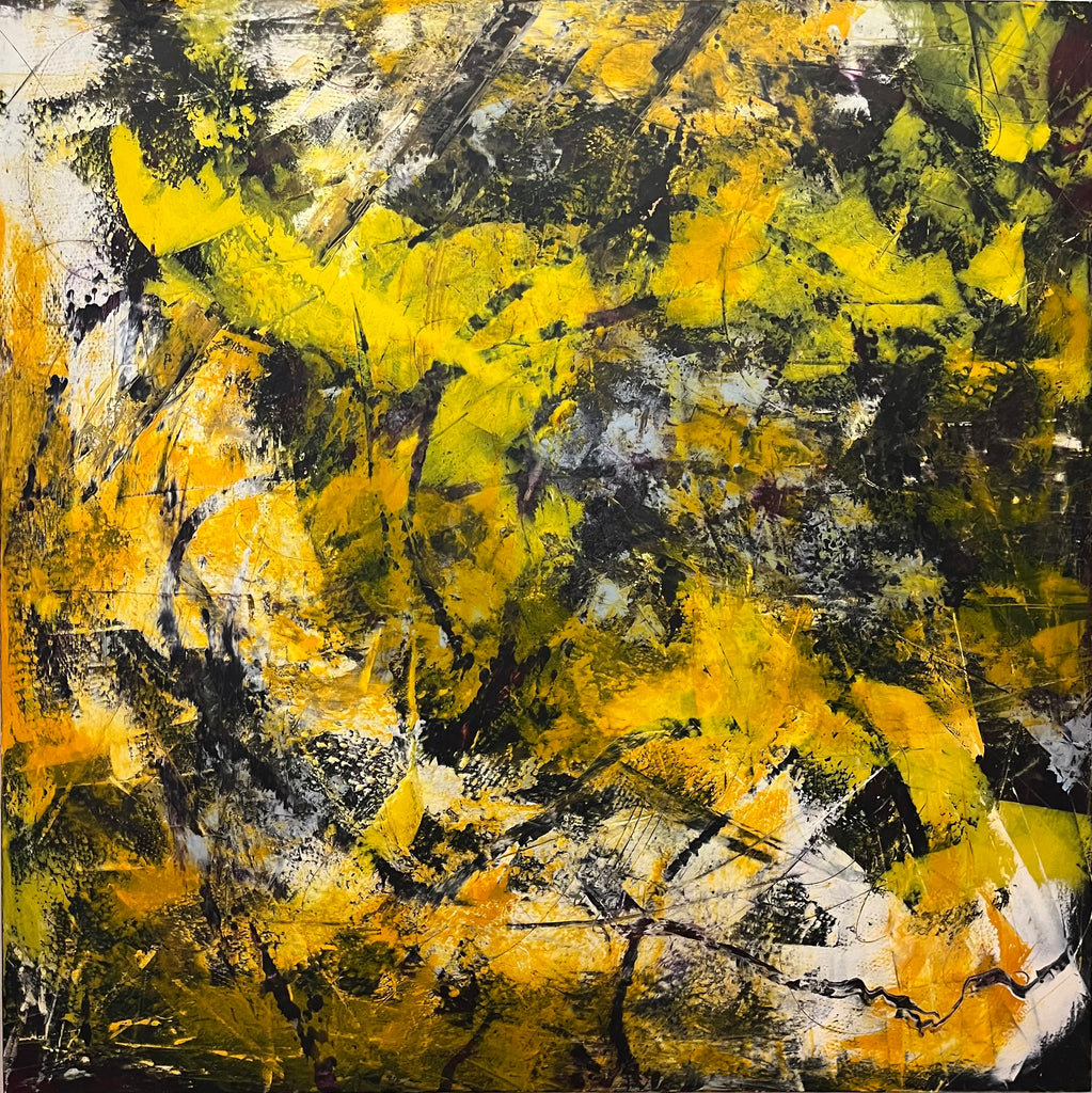 Abstract Painting "Sol" by Ken Blahut