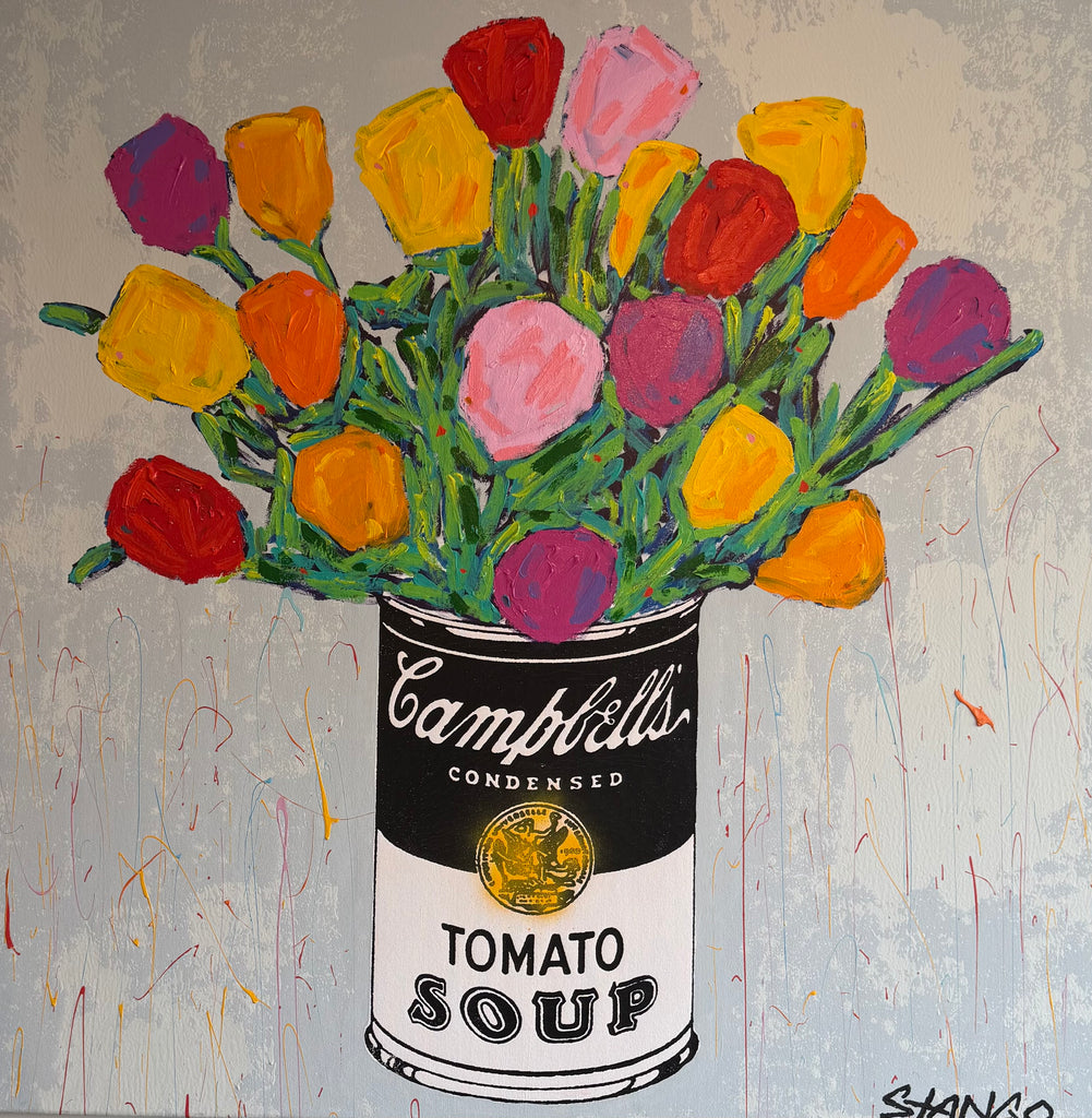 John Stango Campbell Soup Flowers
