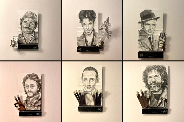 Match Art by Mike Bell