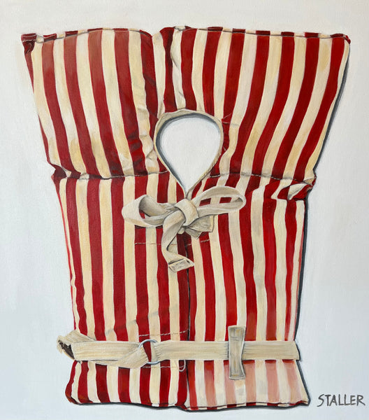 Vintage Life Jacket by Laurie Staller