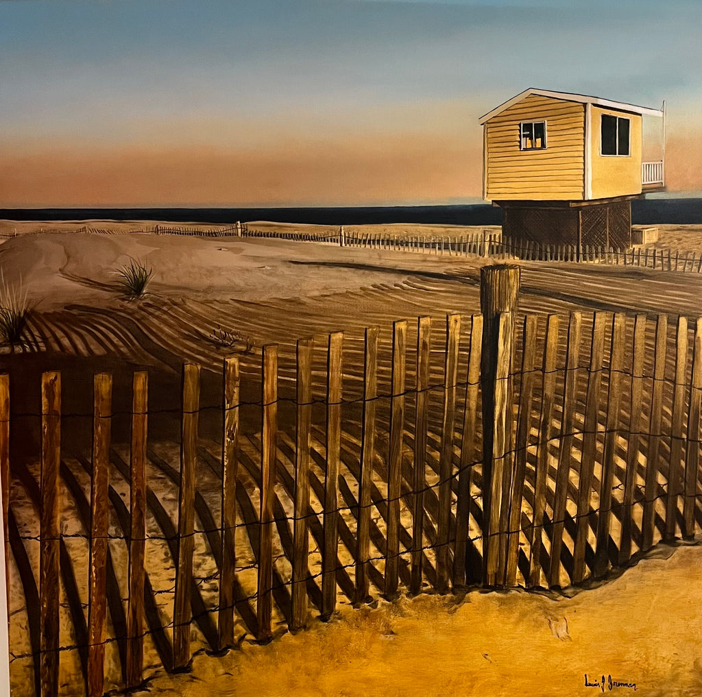 Beach Relaxation by Lew Brennan