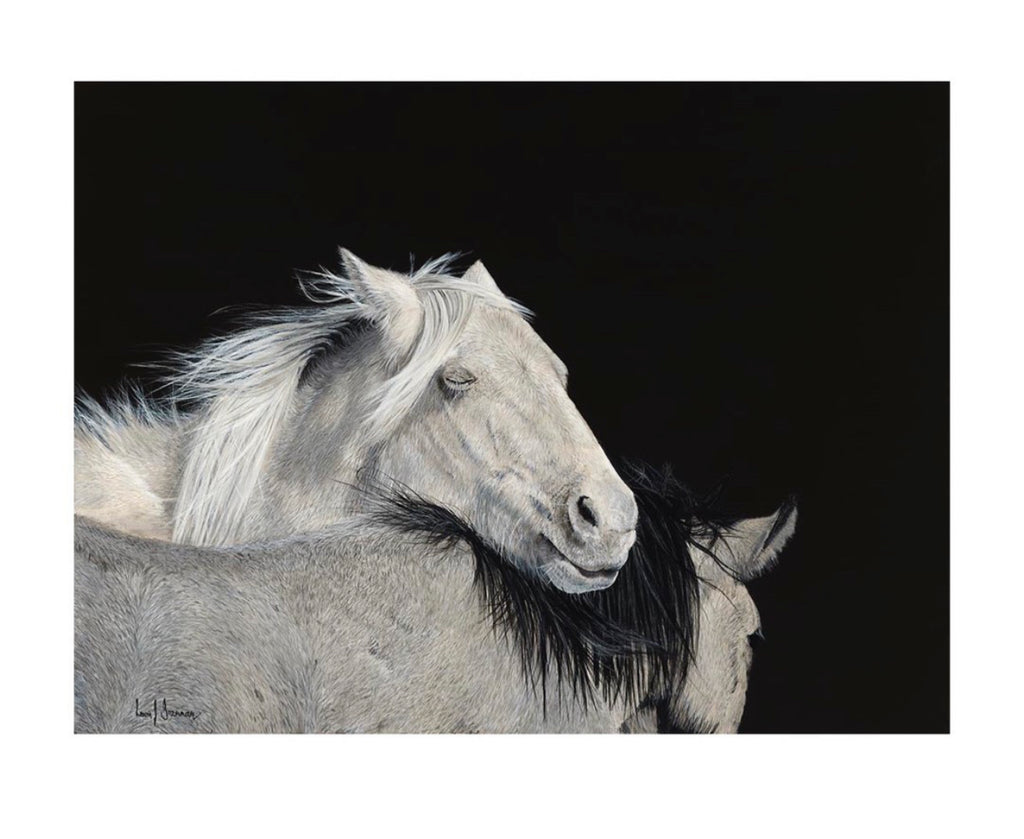 Two Grey Friends by Lew Brennan SOLD